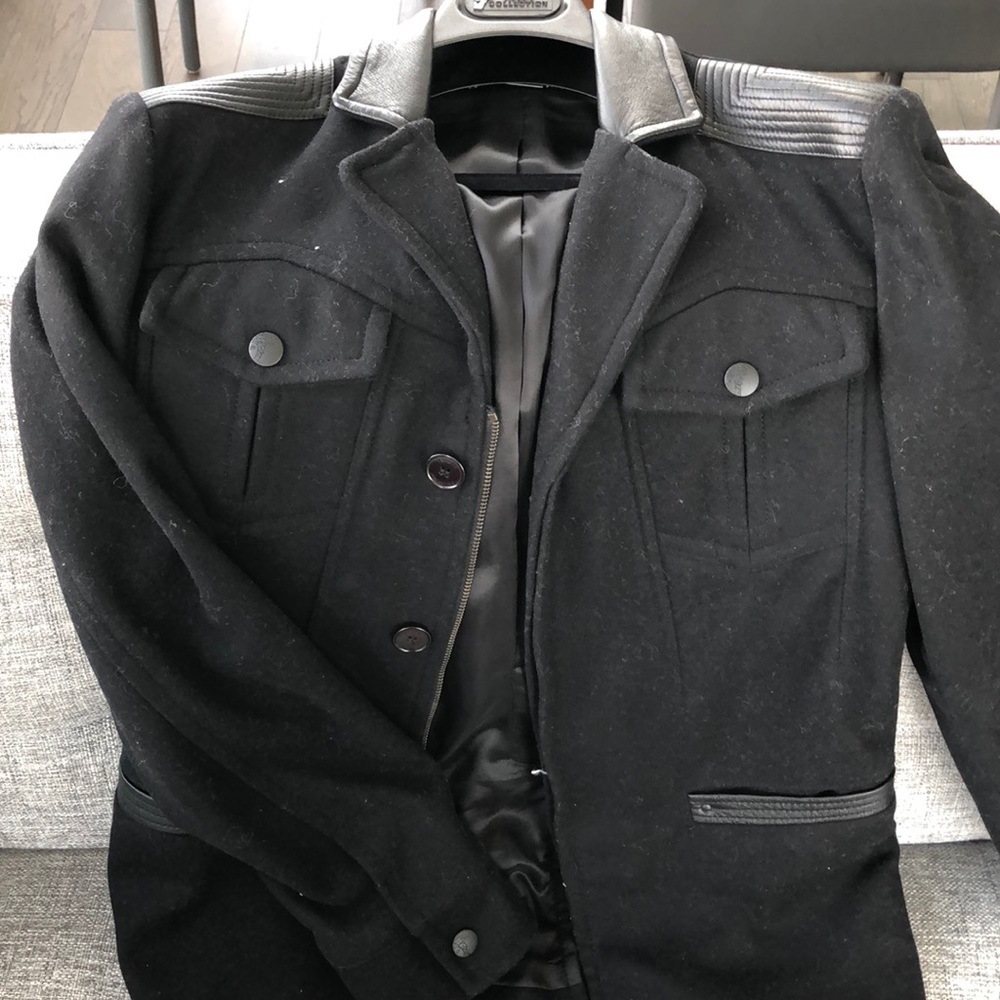 Men’s Authentic Versace Wool Coat